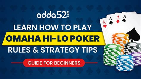 omaha strategy|omaha hi lo betting strategies.